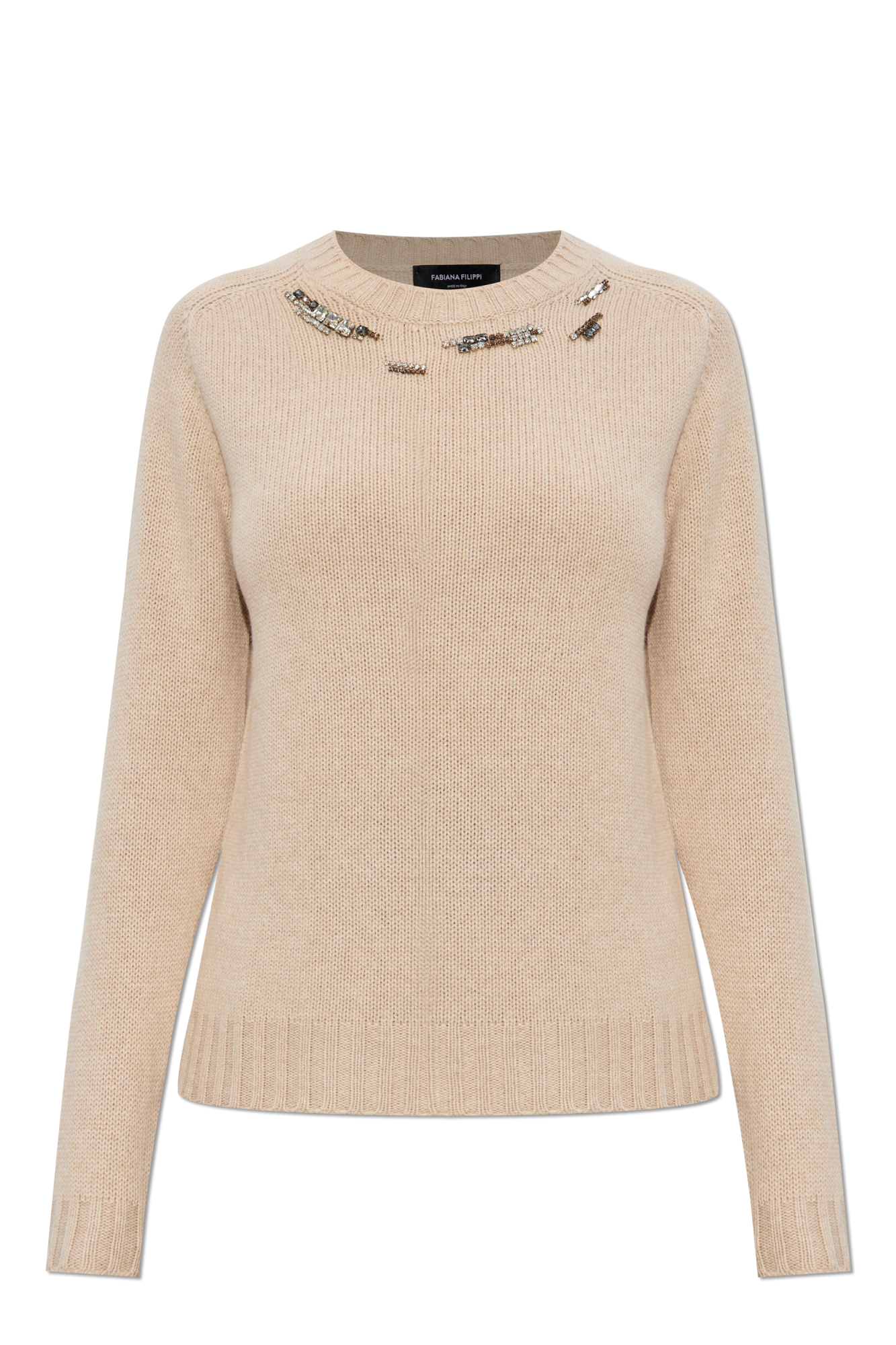 Fabiana Filippi Sweater with shimmering appliqués | Women's | Vitkac